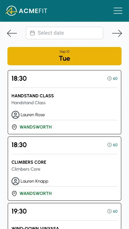 class scheduling software for indoor climbing centres